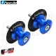 MF9175 Nottolini Supporti Cavalletto Vite M6 Posteriore Paraxite Blu Alza Moto