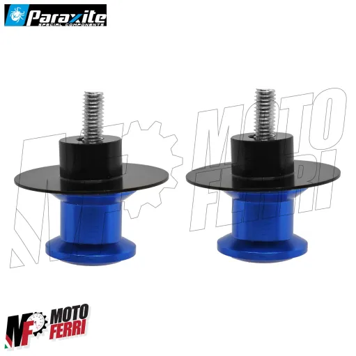 MF9175 Nottolini Supporti Cavalletto Vite M6 Posteriore Paraxite Blu Alza Moto