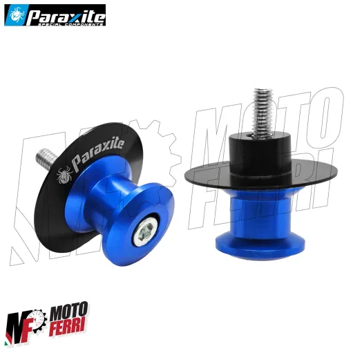 MF9175 Nottolini Supporti Cavalletto Vite M6 Posteriore Paraxite Blu Alza Moto