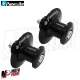 MF9176 Nottolini Supporti Cavalletto Vite M6 Posteriore Paraxite Nero Alza Moto