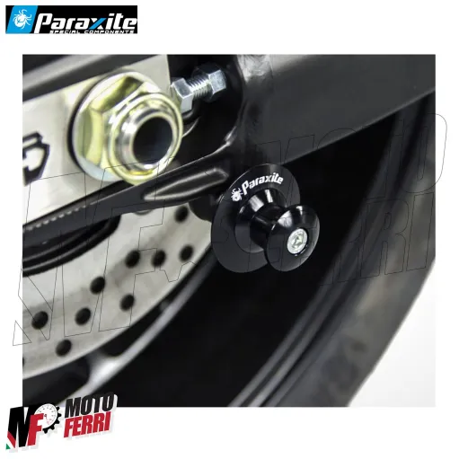 MF9177 Nottolini Supporti Cavalletto Vite M8 Posteriore Paraxite Nero Alza Moto