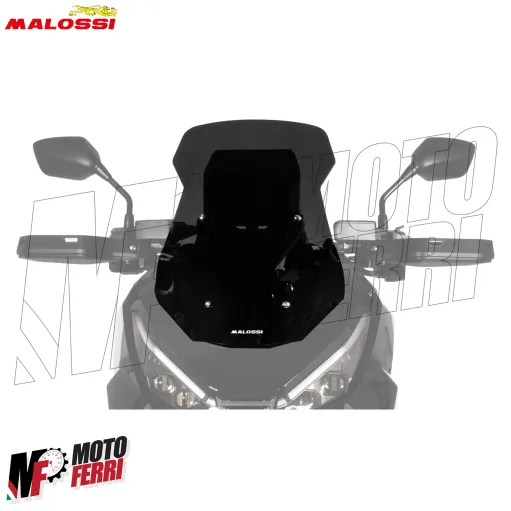 MF9183 Cupolino Touring Fume' Scuro Malossi per Honda X-Adv 750 da 2021 a 2025