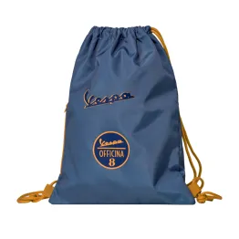 MF5063 Zaino Zainetto Sacca Blu Originale Vespa Officina 8