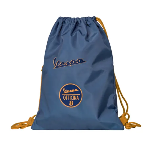 MF5063 Zaino Zainetto Sacca Blu Originale Vespa Officina 8