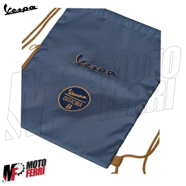 MF5063 Zaino Zainetto Sacca Blu Originale Vespa Officina 8