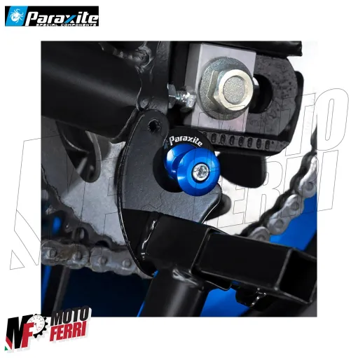 MF9175 Nottolini Supporti Cavalletto Vite M6 Posteriore Paraxite Blu Alza Moto