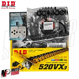 MF9194 Kit Trasmissione DID YAMAHA 320 MT-03 Corona 43 Pignone 14 - 2016 a 2024 2