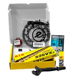 MF9196 Kit Trasmissione DID SUZUKI 650 DL V-Strom Corona 47 Pignone 15 da 2007 a 2011