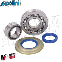 MF1907 KIT CUSCINETTI BANCO ALBERO MOTORE POLINI PARAOLI VESPA 125 150 200 PX 2