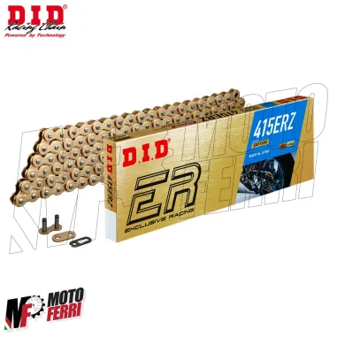 MF9198 Catena DID Passo 415 ERZ Racing 140 Maglie Oro MOTO 3 125 GP a Clip