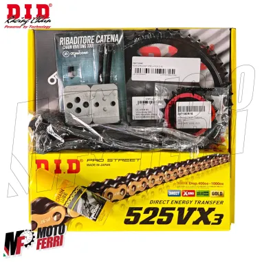 MF9199 Kit Trasmissione DID Yamaha YZF R7 700 Corona 42 Pignone 16 - 2021 a 2025