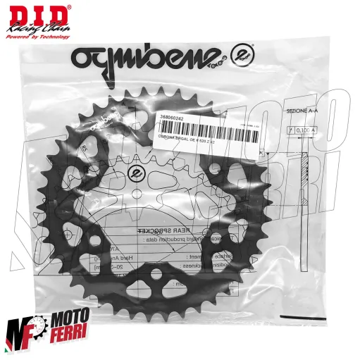 MF9200 Kit Trasmissione DID GP Yamaha YZF R7 700 Corona 42 Pignone 16 - 2021 a 2025