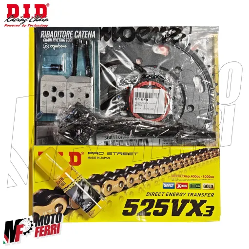 MF9201 Kit Trasmissione DID Yamaha YZF R9 900 Corona 43 Pignone 16 - 2024 - 2025