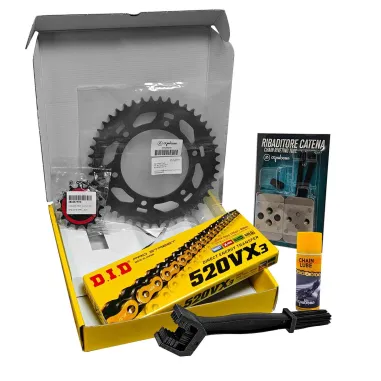 MF9034 Kit Trasmissione DID Benelli TRK 702 X Corona 46 Pignone 15 da 2023 a 2025