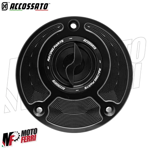 MF9205 Tappo Benzina ACCOSSATO Sgancio Rapido CNC Yamaha MT-07 da 2014 a 2024