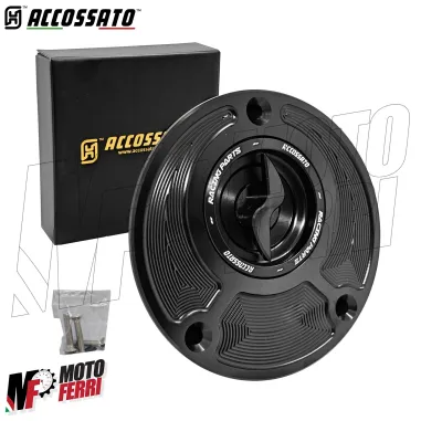 MF9205 Tappo Benzina ACCOSSATO Sgancio Rapido CNC Yamaha MT-09 / SP 2021 a 2023