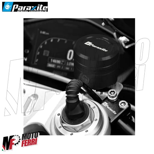 MF9186 Serbatoio Vaschetta Olio Freno Anteriore 25 ml PARAXITE Nero Moto