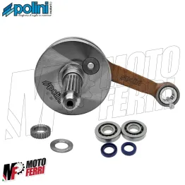 MF9206 Albero Motore Polini Spalle Piene 39,3 e Cuscinetti PIAGGIO ZIP RUNNER NRG SR 2