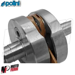 MF9206 Albero Motore Polini Spalle Piene 39,3 e Cuscinetti PIAGGIO ZIP RUNNER NRG SR 2