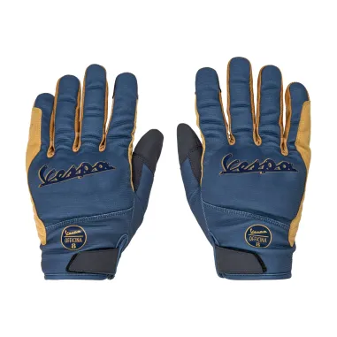 MF9210 Guanti Moto Vespa Officina 8 Protezioni Taglia L Unisex Uomo Donna Blu