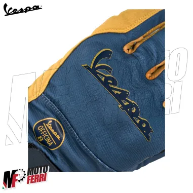MF9210 Guanti Moto Vespa Officina 8 Protezioni Taglia L Unisex Uomo Donna Blu