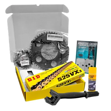 MF9215 Kit Trasmissione DID Gilera GP 800 Corona 47 Pignone 22 da 2007 a 2011