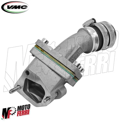 MF9218 Collettore Aspirazione Lamellare VMC 30mm 3 Fori Vespa 50 125 PK