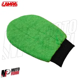 MF9220 Guanto Panno Spugna in Microfibra Lampa per Pulizia Vetri Moto Auto 2
