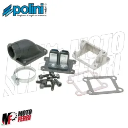 MF1927 COLLETTORE ASPIRAZIONE + VALVOLA LAMELLARE POLINI BIG VALVE MBK BOOSTER 2