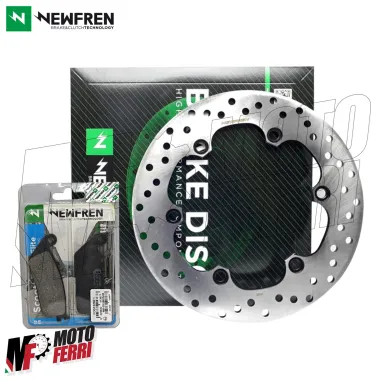 MF9230 Disco Freno Anteriore Honda SH 350 + Pastiglie dal 2021 al 2025 NEWFREN