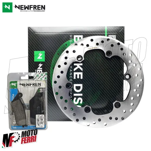 MF9230 Disco Freno Anteriore Honda SH 350 + Pastiglie dal 2021 al 2025 NEWFREN