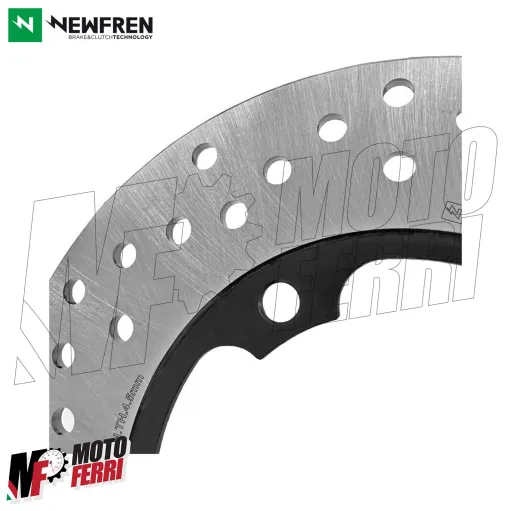 MF9231 Disco Freno Posteriore Honda SH 350 + Pastiglie dal 2021 al 2025 NEWFREN