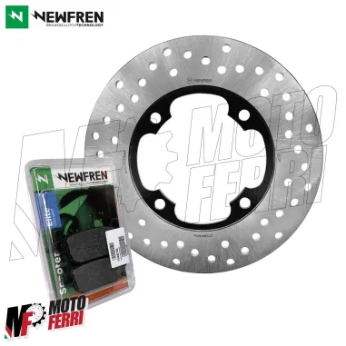 MF9231 Disco Freno Posteriore Honda SH 350 + Pastiglie dal 2021 al 2025 NEWFREN