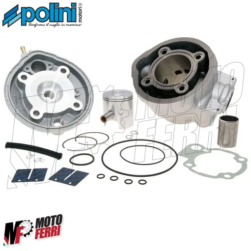 MF1928 Cilindro Polini 80cc DM 50 Minarelli AM345 AM6 TZR DT HM Fantic RS CRE MX