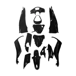 MF9232 Kit Carene Honda SH 125 150 dal 2013 al 2016 Start and Stop Nero Lucido