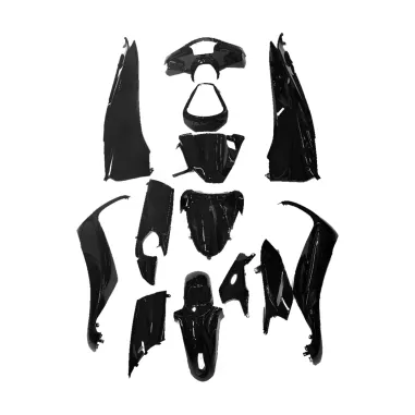 MF9232 Kit Carene Honda SH 125 150 dal 2013 al 2016 Start and Stop Nero Lucido