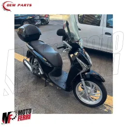 MF9232 Kit Carene Honda SH 125 150 dal 2013 al 2016 Start and Stop Nero Lucido 2