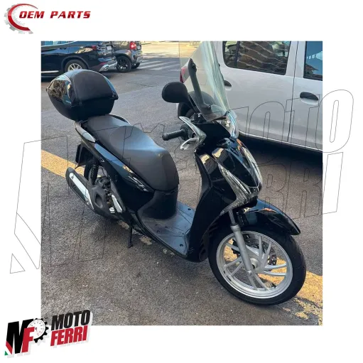 MF9232 Kit Carene Honda SH 125 150 dal 2013 al 2016 Start and Stop Nero Lucido