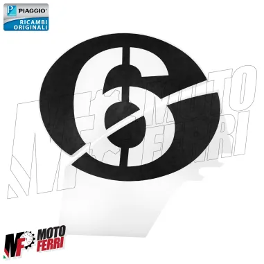 MF9233 Adesivi Carena 6 Sei Giorni Piaggio Vespa GTS GTV 125 300 da 2019 a 2022