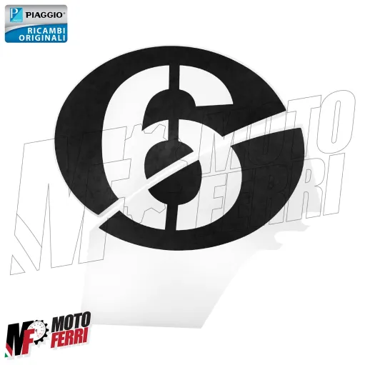 MF9233 Adesivi Carena 6 Sei Giorni Piaggio Vespa GTS GTV 125 300 da 2019 a 2022