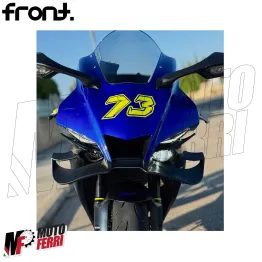 MF6572 Spoiler Downforce Carena Anteriore FRONT Yamaha YZF R1 / M da 2020 a 2025 2