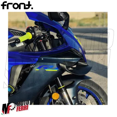 MF6572 Spoiler Downforce Carena Anteriore FRONT Yamaha YZF R1 / M da 2020 a 2025