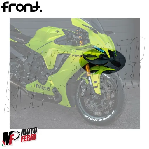 MF6572 Spoiler Downforce Carena Anteriore FRONT Yamaha YZF R1 / M da 2020 a 2025