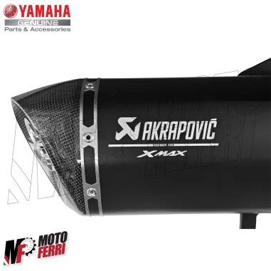 MF9236 Marmitta Yamaha XMax 300 2025 E5+ Akrapovic Terminale Slip On Omologato