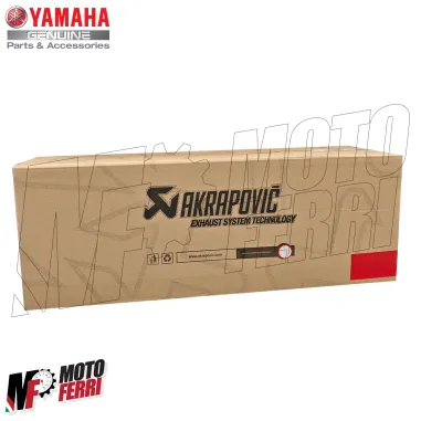 MF9236 Marmitta Yamaha XMax 300 2025 E5+ Akrapovic Terminale Slip On Omologato
