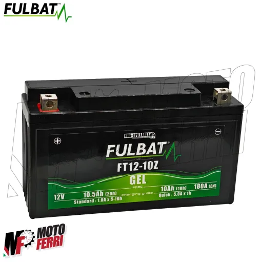 MF9241 Batteria per Zontes G 310 FulBat a Gel dal 2021 al 2025 FT12-10Z