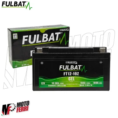 MF9241 Batteria per Zontes G 310 FulBat a Gel dal 2021 al 2025 FT12-10Z