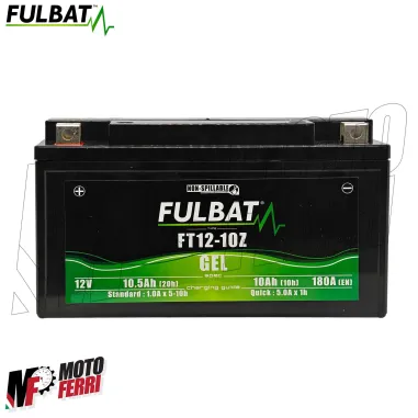 MF9241 Batteria per Zontes 125 G1 U GK FulBat Gel dal 2021 al 2025 FT12-10Z