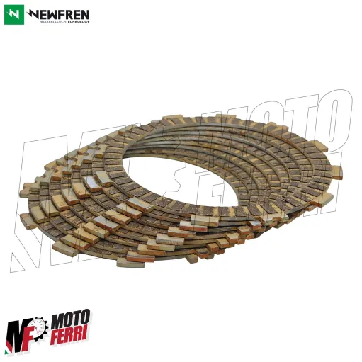 MF9244 Kit Dischi Frizione Guarniti Kawasaki Z R SX 1000 Newfren da 2014 a 2021
