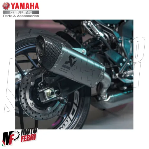 MF9251 Marmitta Akrapovic Yamaha MT-09 2024 2025 Titanio Omologata